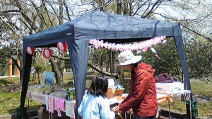 美山公園お花見屋台2011