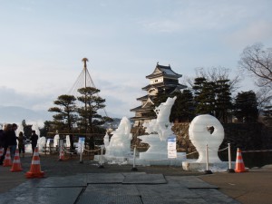 松本城氷彫フェスティバル