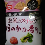 亀田製菓(株)お米のスナック梅わさび味